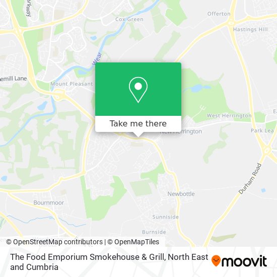 The Food Emporium Smokehouse & Grill map