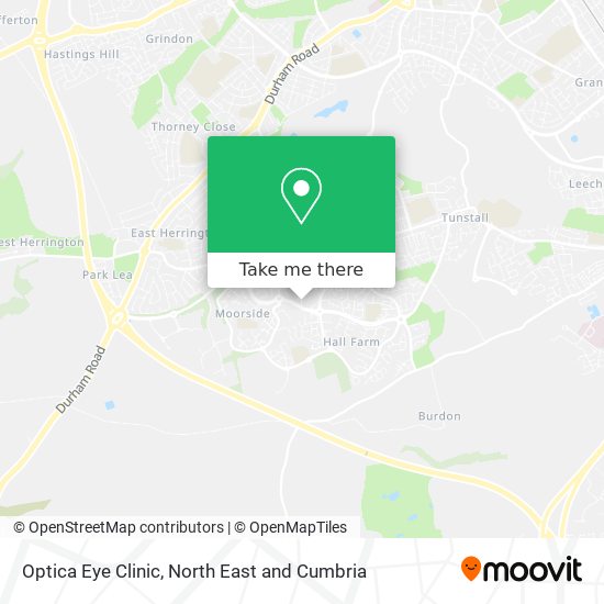 Optica Eye Clinic map