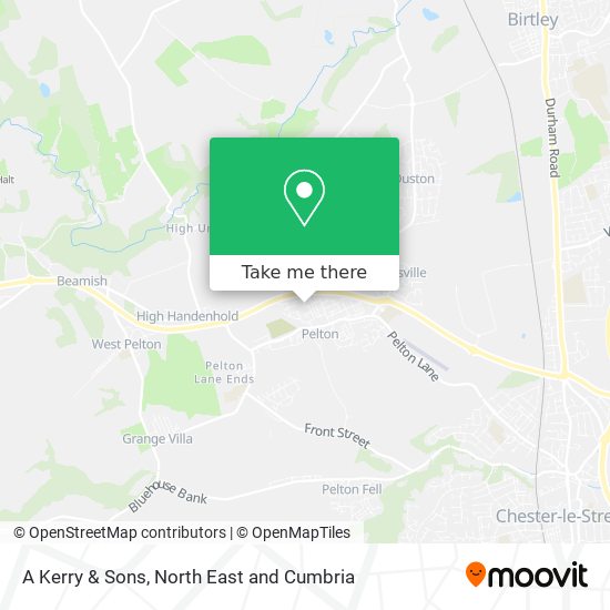 A Kerry & Sons map