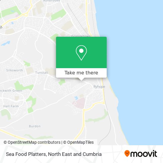 Sea Food Platters map