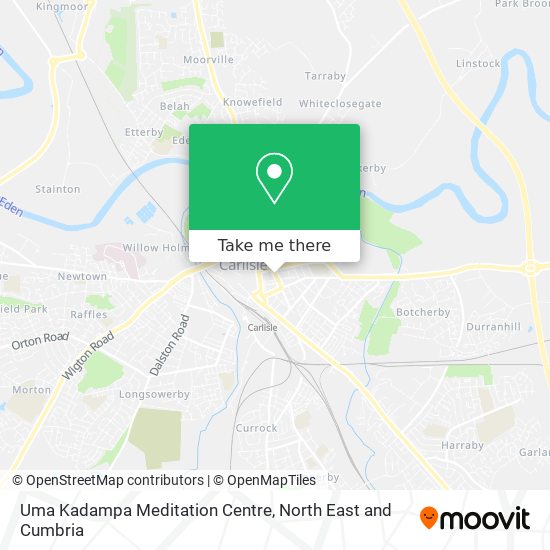 Uma Kadampa Meditation Centre map