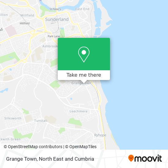 Grange Town map