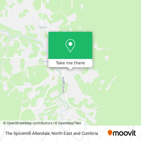The Spicemill Allendale map
