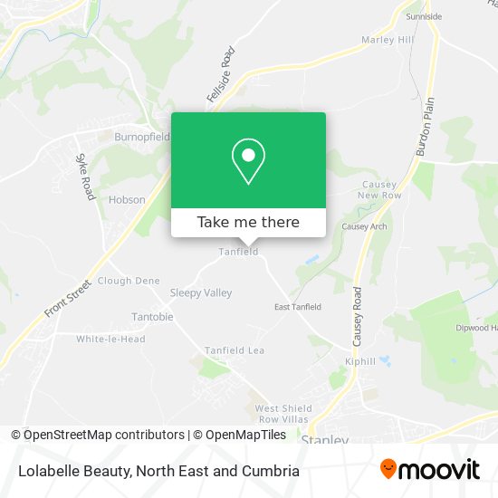 Lolabelle Beauty map