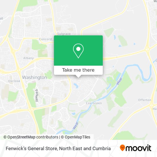 Fenwick's General Store map