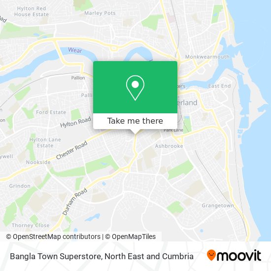 Bangla Town Superstore map