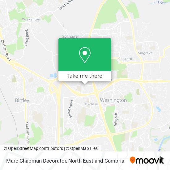 Marc Chapman Decorator map
