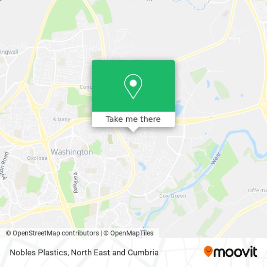 Nobles Plastics map