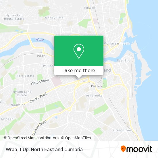 Wrap It Up map