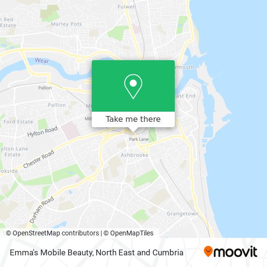 Emma's Mobile Beauty map
