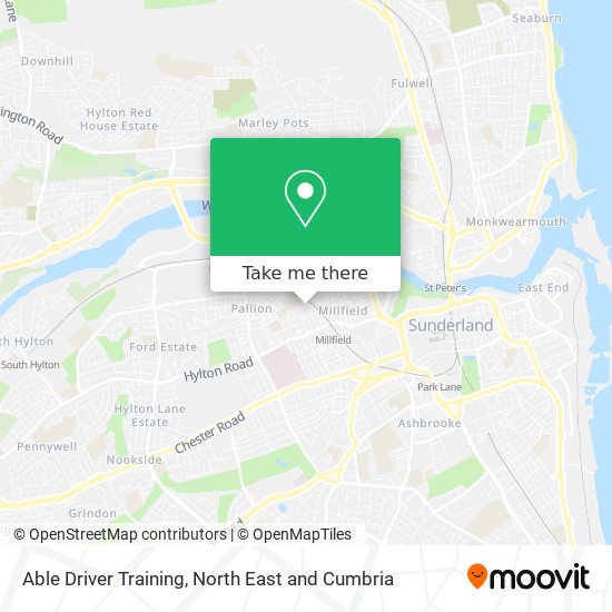 Able Driver Training map