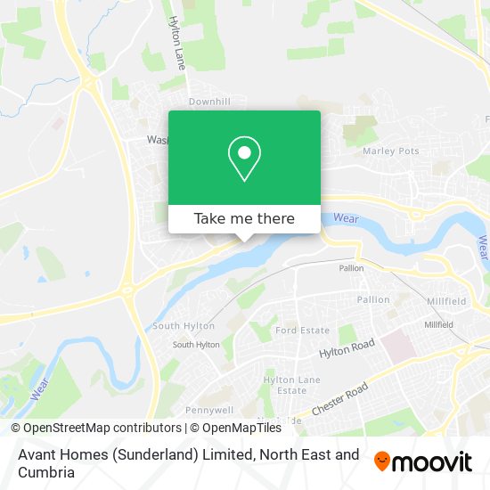 Avant Homes (Sunderland) Limited map