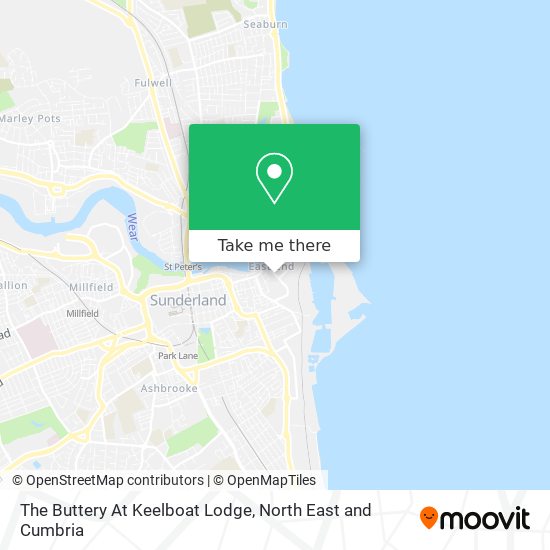 The Buttery At Keelboat Lodge map