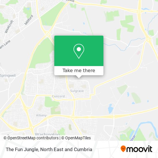 The Fun Jungle map