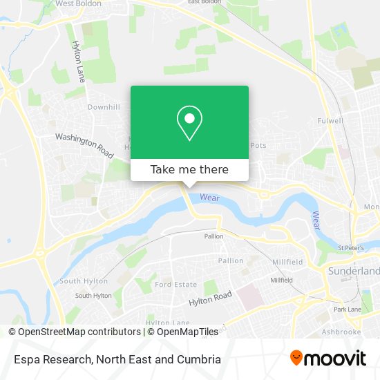 Espa Research map