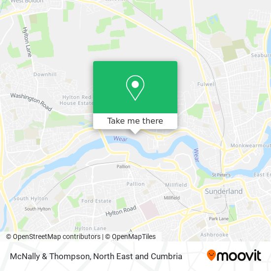 McNally & Thompson map