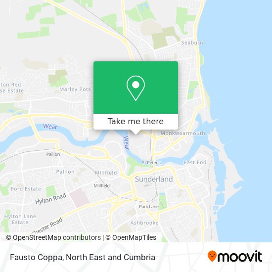 Fausto Coppa map