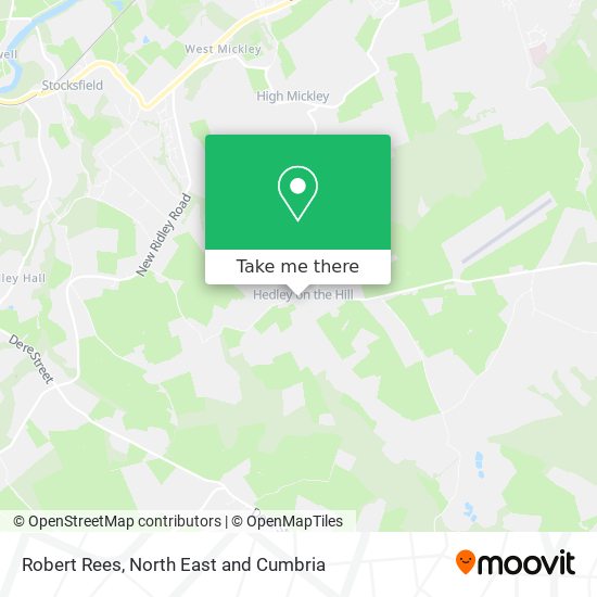 Robert Rees map
