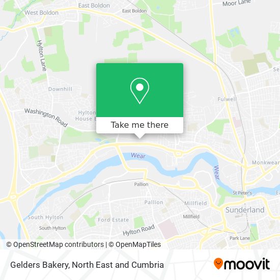 Gelders Bakery map
