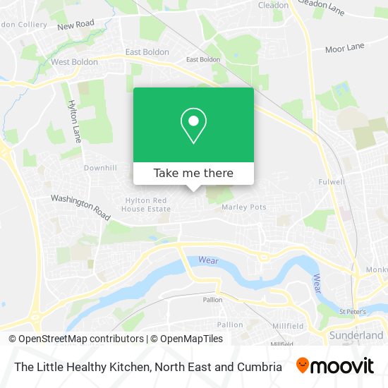 The Little Healthy Kitchen map