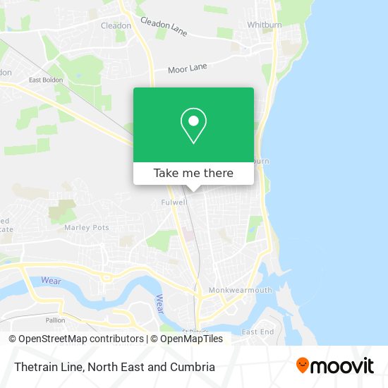 Thetrain Line map