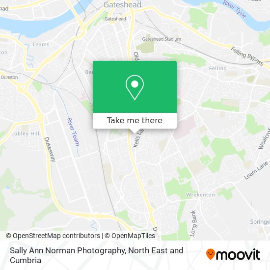 Sally Ann Norman Photography map