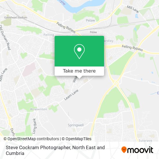 Steve Cockram Photographer map