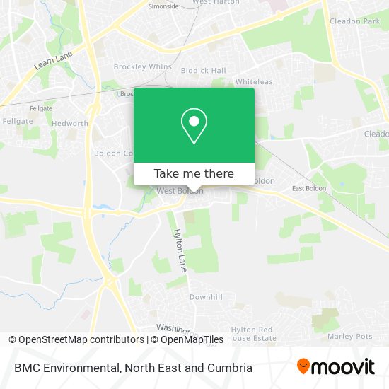 BMC Environmental map