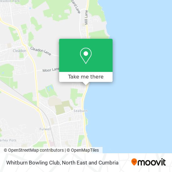 Whitburn Bowling Club map