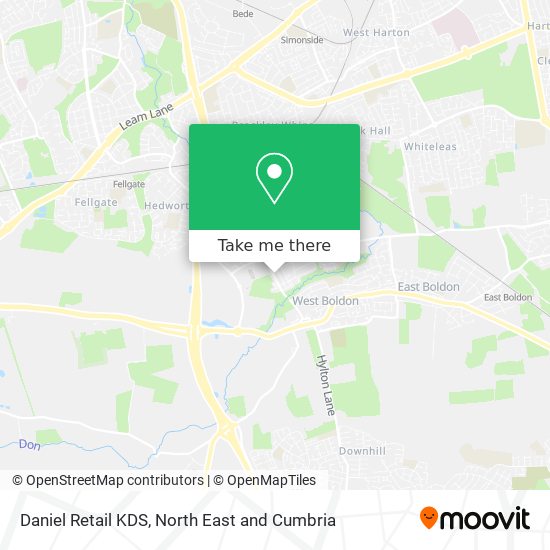 Daniel Retail KDS map