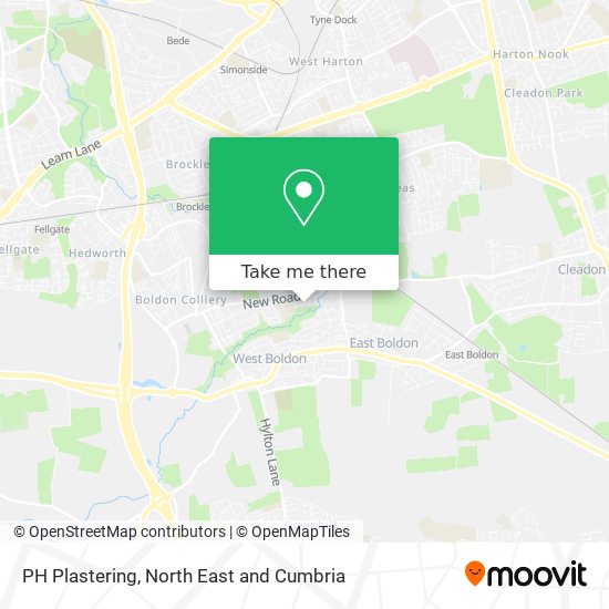 PH Plastering map