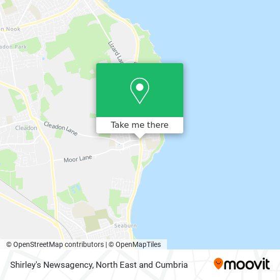 Shirley's Newsagency map