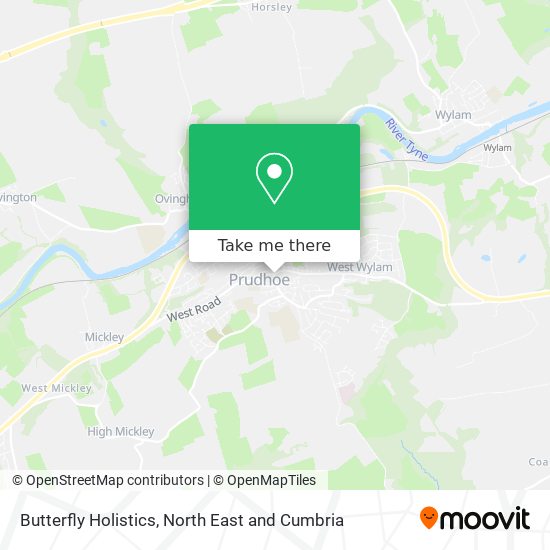 Butterfly Holistics map