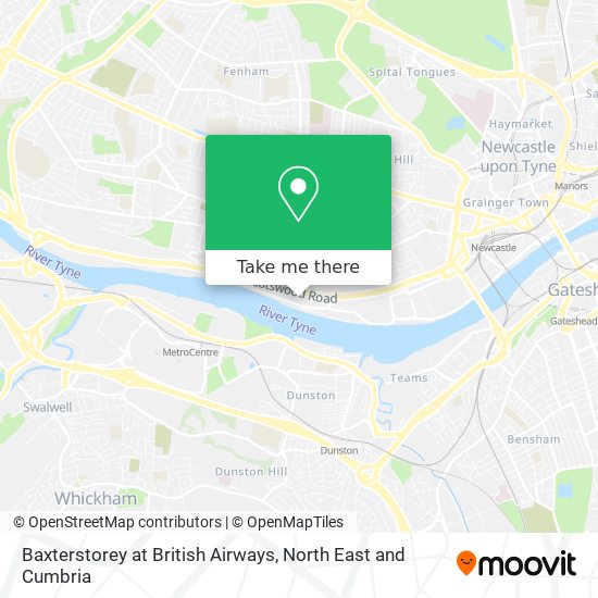Baxterstorey at British Airways map