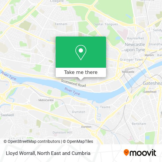 Lloyd Worrall map