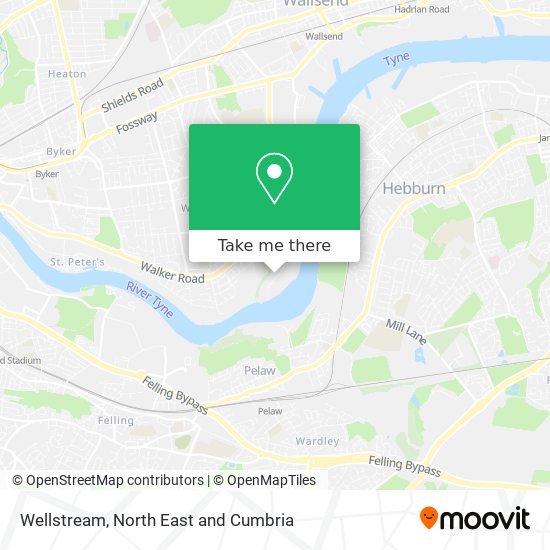 Wellstream map