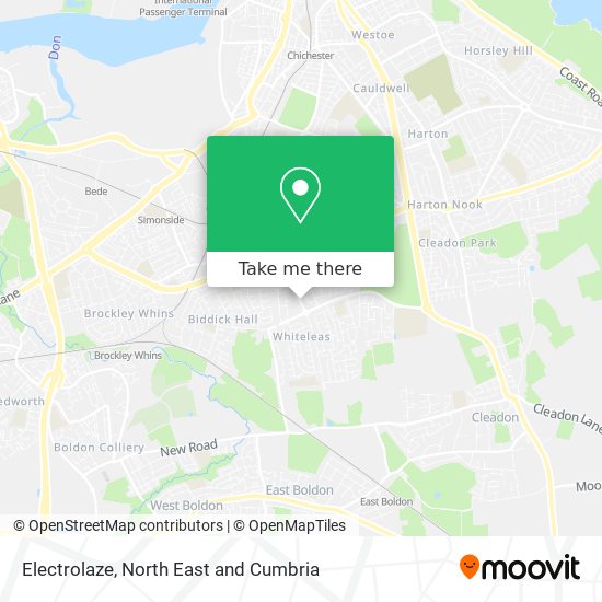 Electrolaze map