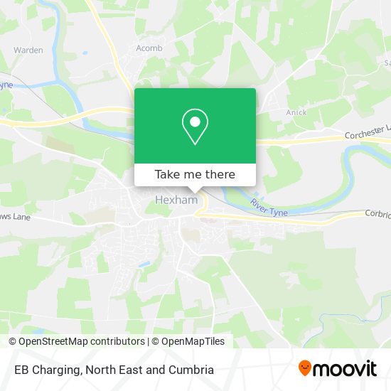 EB Charging map