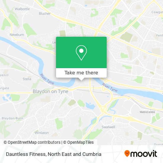 Dauntless Fitness map