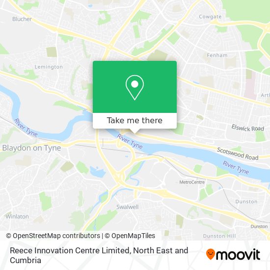 Reece Innovation Centre Limited map