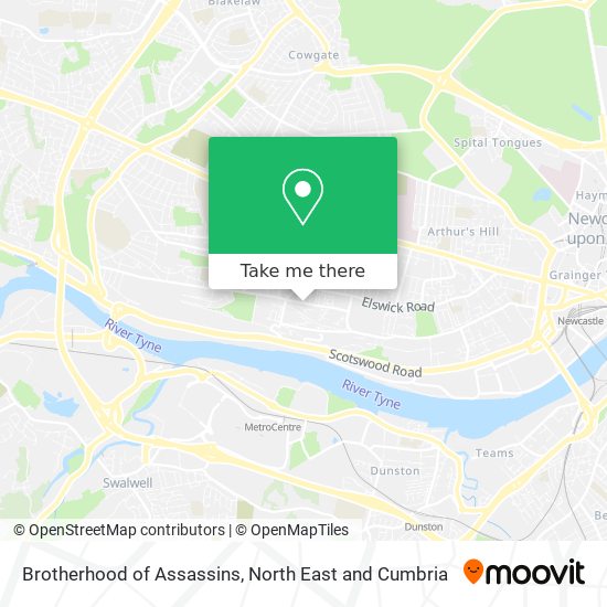 Brotherhood of Assassins map