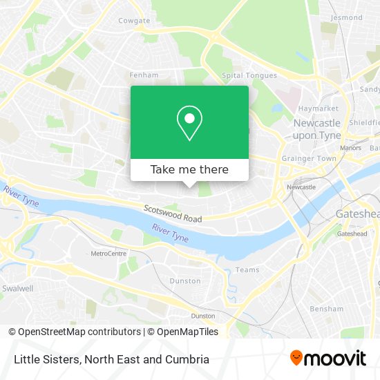 Little Sisters map