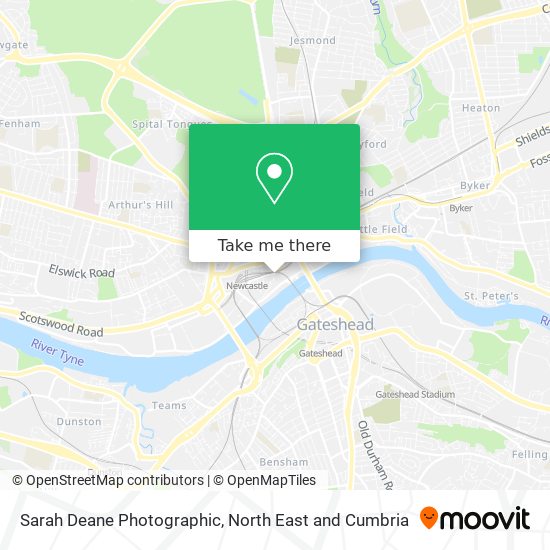 Sarah Deane Photographic map