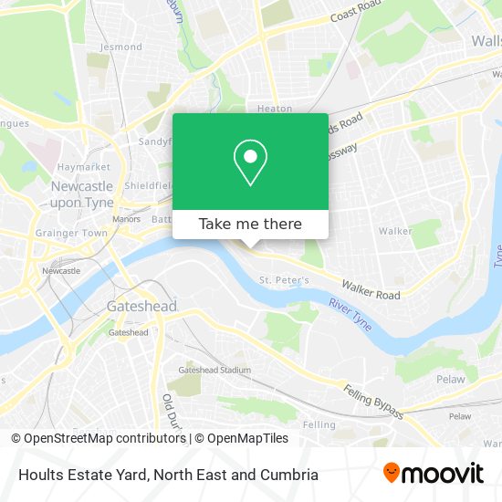 Hoults Estate Yard map