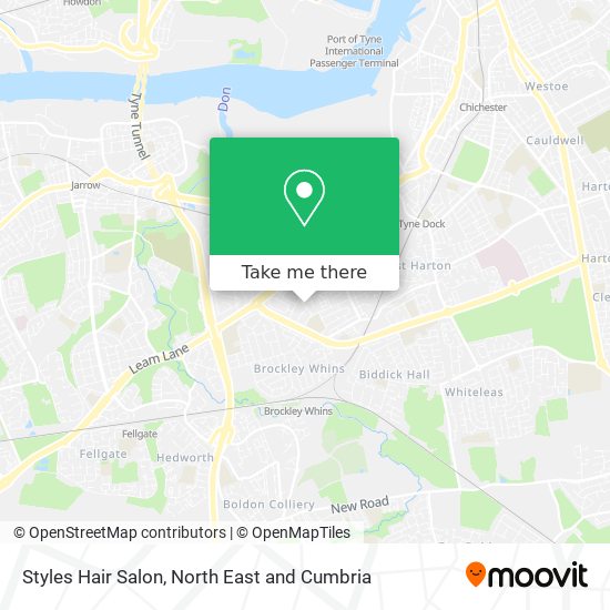 Styles Hair Salon map