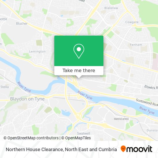 Northern House Clearance map