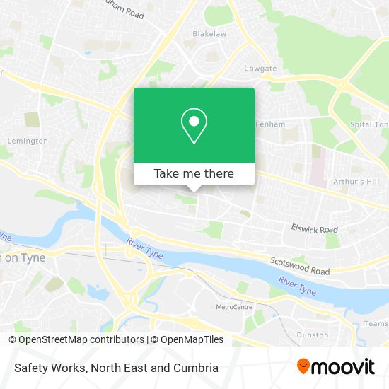 Safety Works map