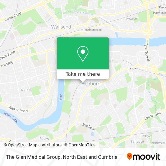 The Glen Medical Group map