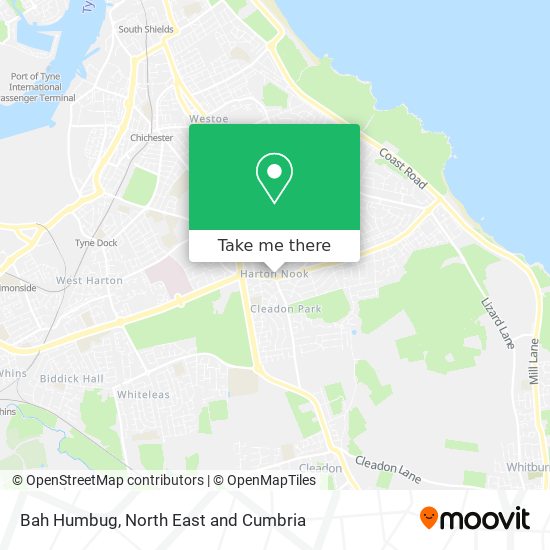 Bah Humbug map