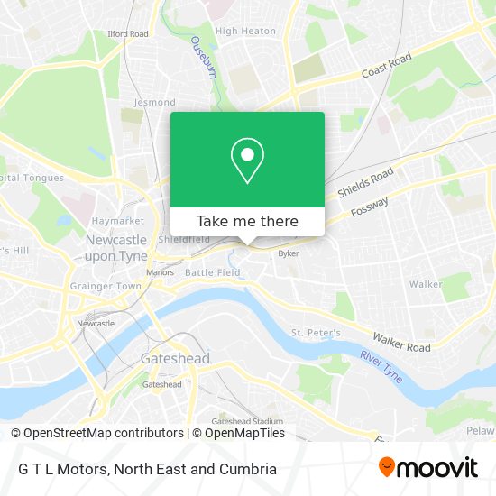 G T L Motors map